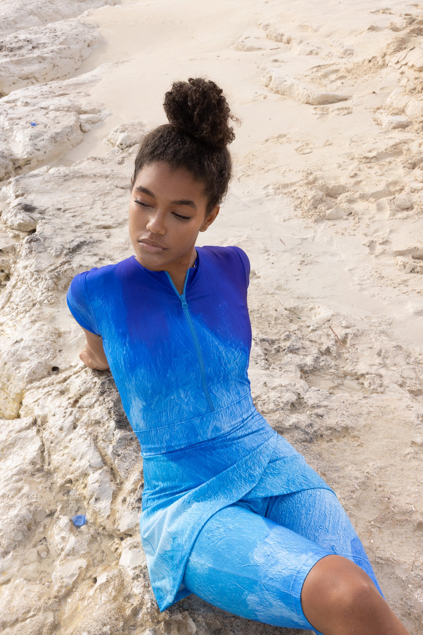 Earth Tankini Short Sleeves