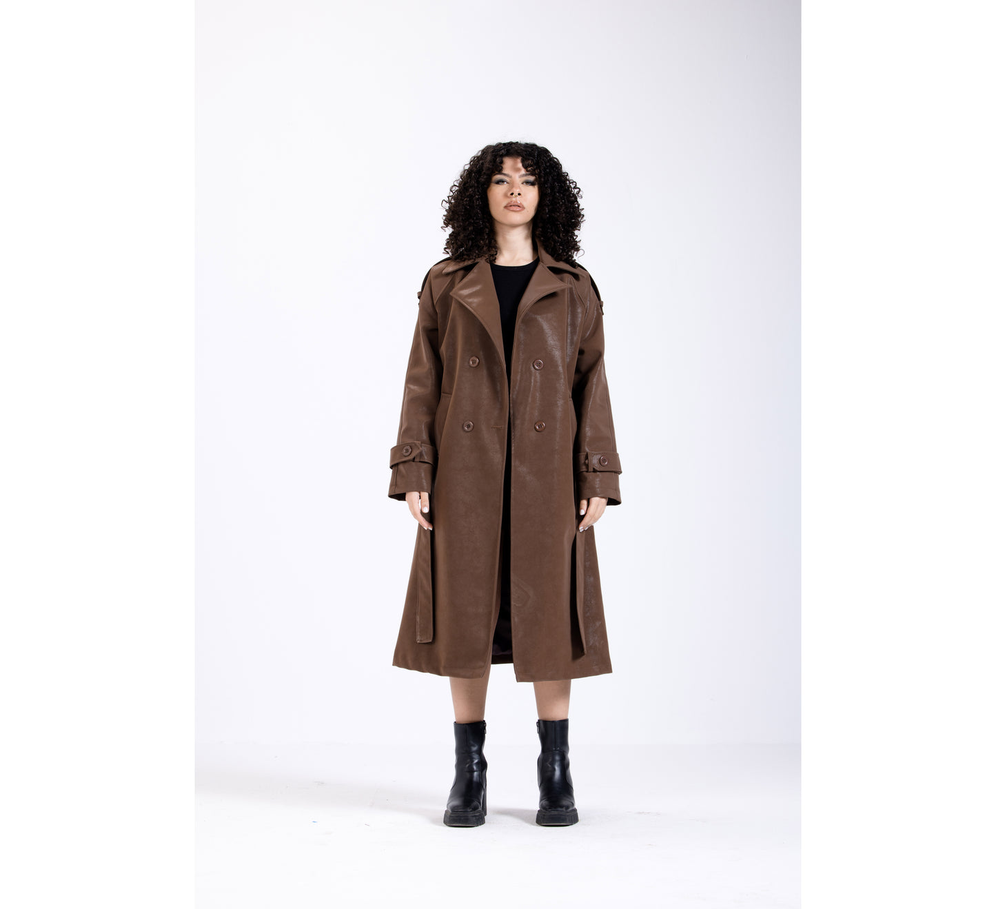 COCO Leather Coat