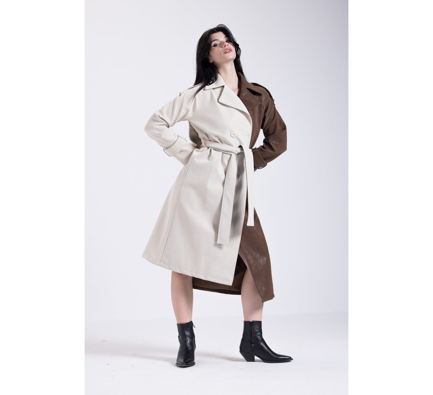 COCO Vanilla Leather Coats
