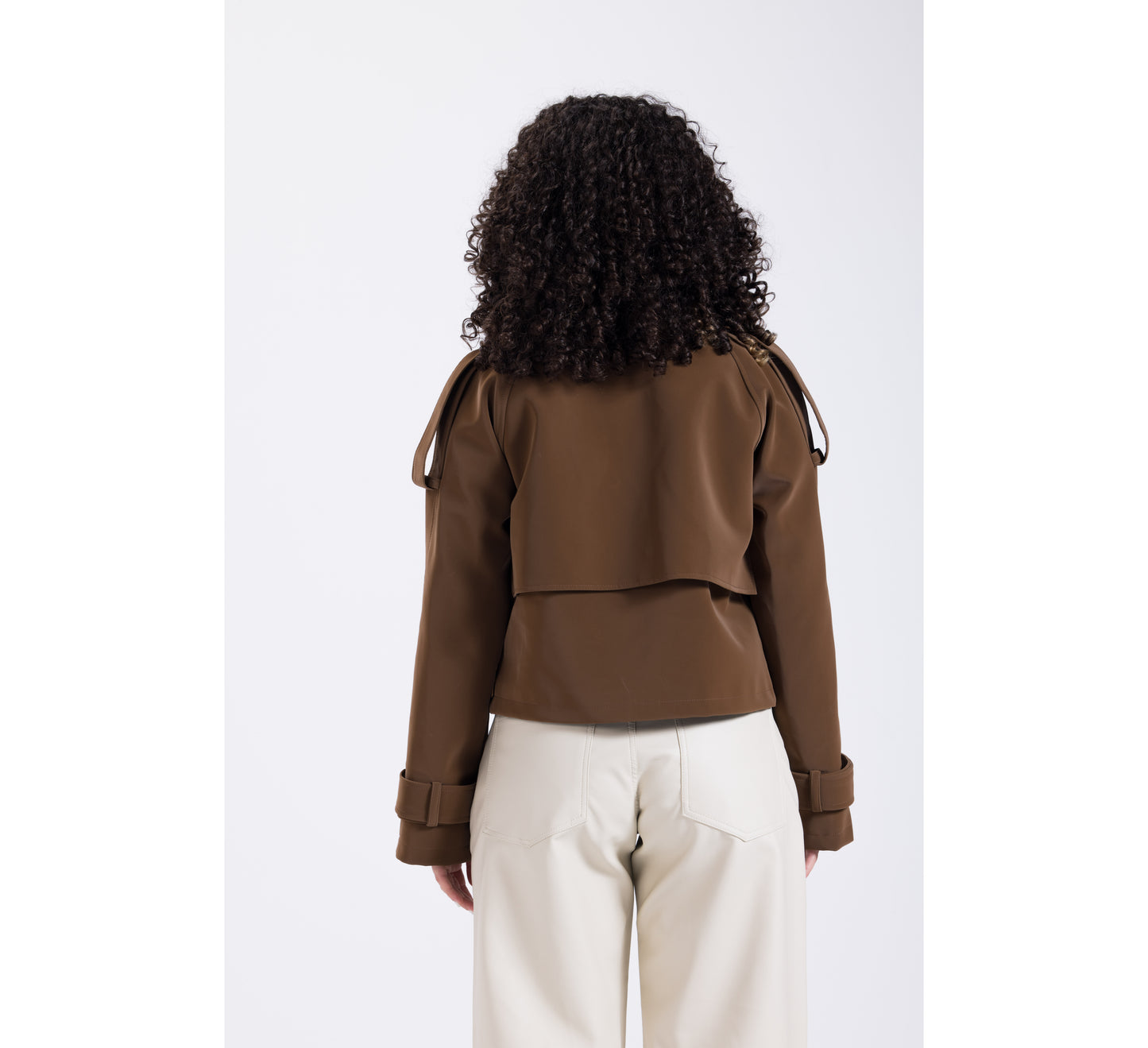 chocolate leather jacket