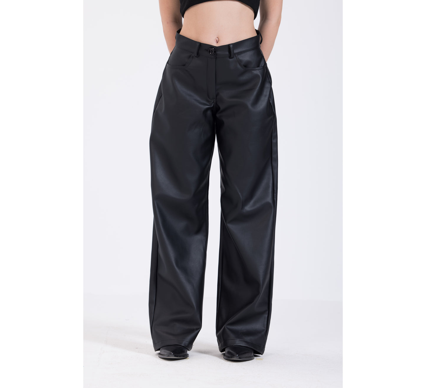 Black leather Pants